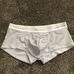 BRAND NEW!Charlie by MZ striped trunks(Never Worn)